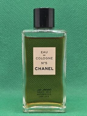 Vintage 1970s Chanel No. 5 Perfume 2fl Oz 95% Full